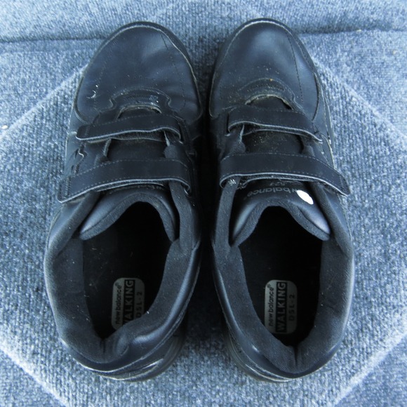 New Balance 577 Men Sneaker Shoes Size‎ 11.5 Extra Wide Black Synthetic Lace Up main image 4